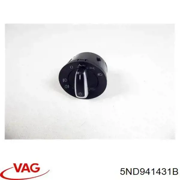 Przełącznik światła reflektorów na "torpedo" VAG 5ND941431B cena, od 33,97 USD