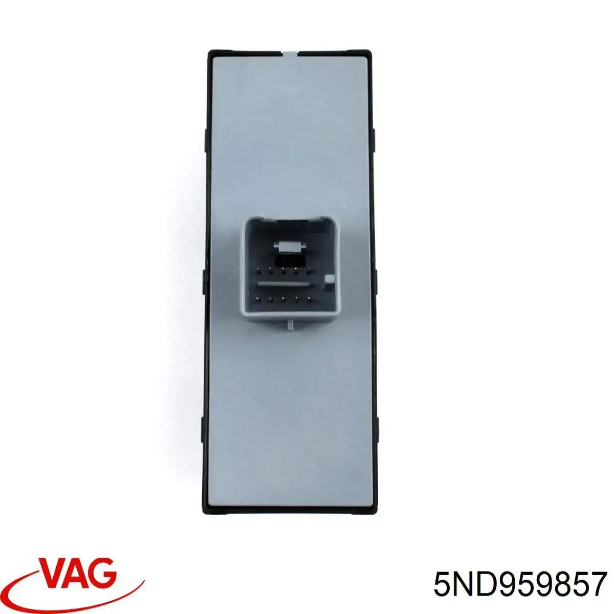 Panel przyciskowy sterowania podnośnikiem szyby przedni lewy VAG 5ND959857 cena, od 27,72 USD