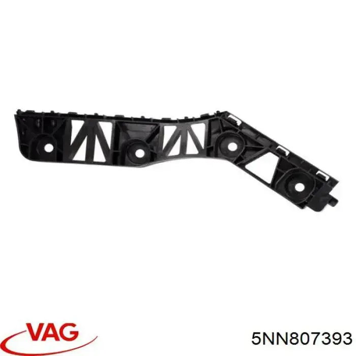 Wspornik zderzaka tylnego lewy VAG 5NN807393 cena, od 24,98 USD