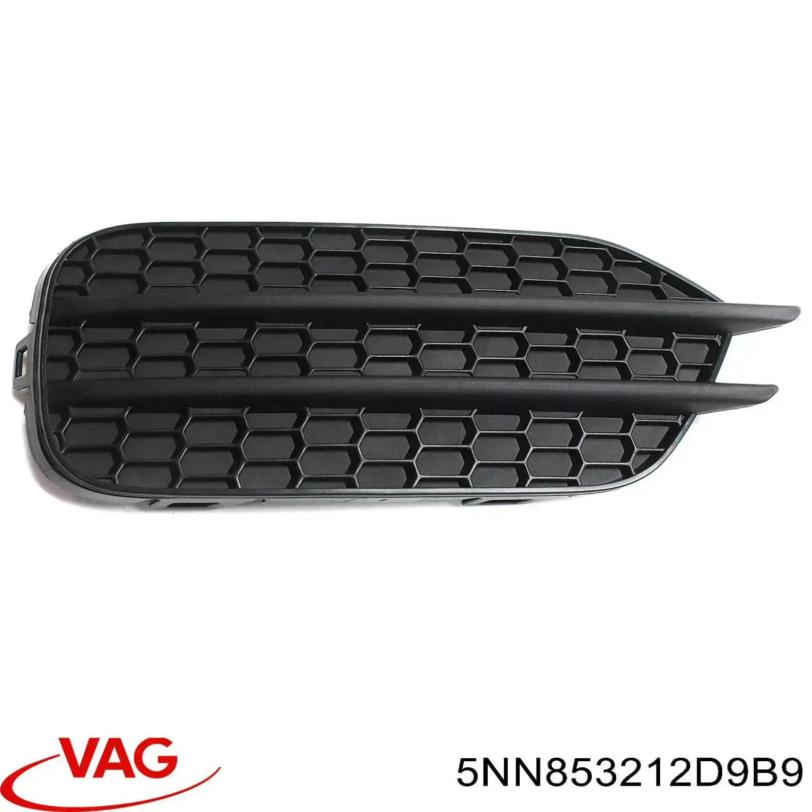 5NN853212D9B9 VAG Kratka zderzaka przedniego prawa dolna