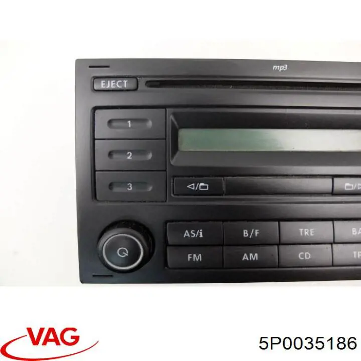 Radioodtwarzacz (radio AM/FM) do Volkswagen Golf VI 5K1