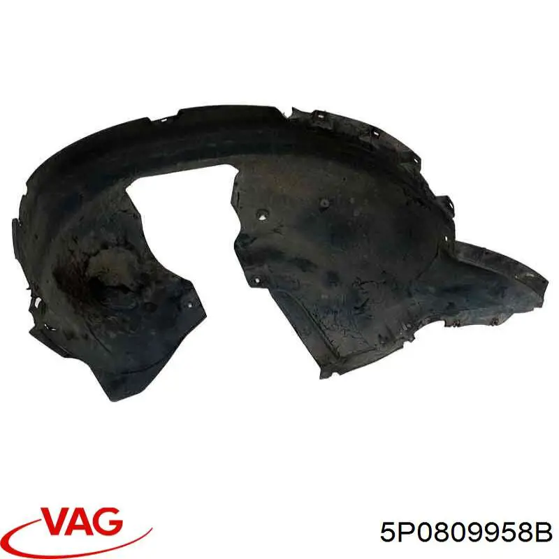 Nadkole błotnika przedniego prawe VAG 5P0809958 cena, od 54,48 USD