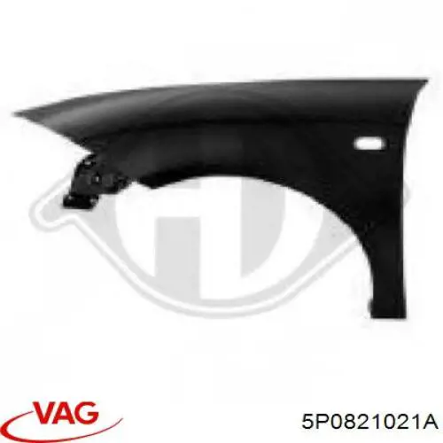Błotnik przedni lewy VAG 5P0821021A cena, od 117,53 USD