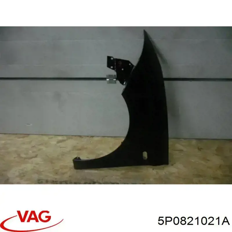 Do koszyka 5P0821165B VAG Błotnik przedni lewy