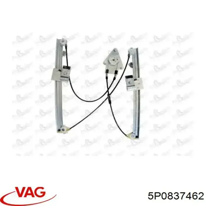 Do koszyka 5P0837462 VAG Mechanizm podnoszenia szyby drzwi przednich prawych
