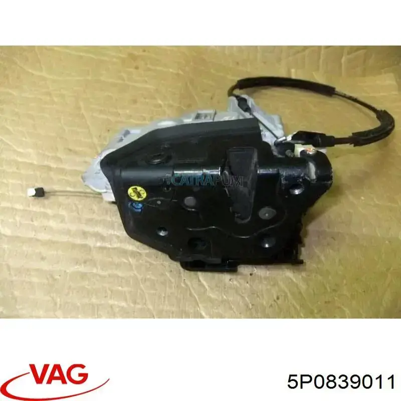 5P0839011 VAG Zamek drzwi tylnych lewych