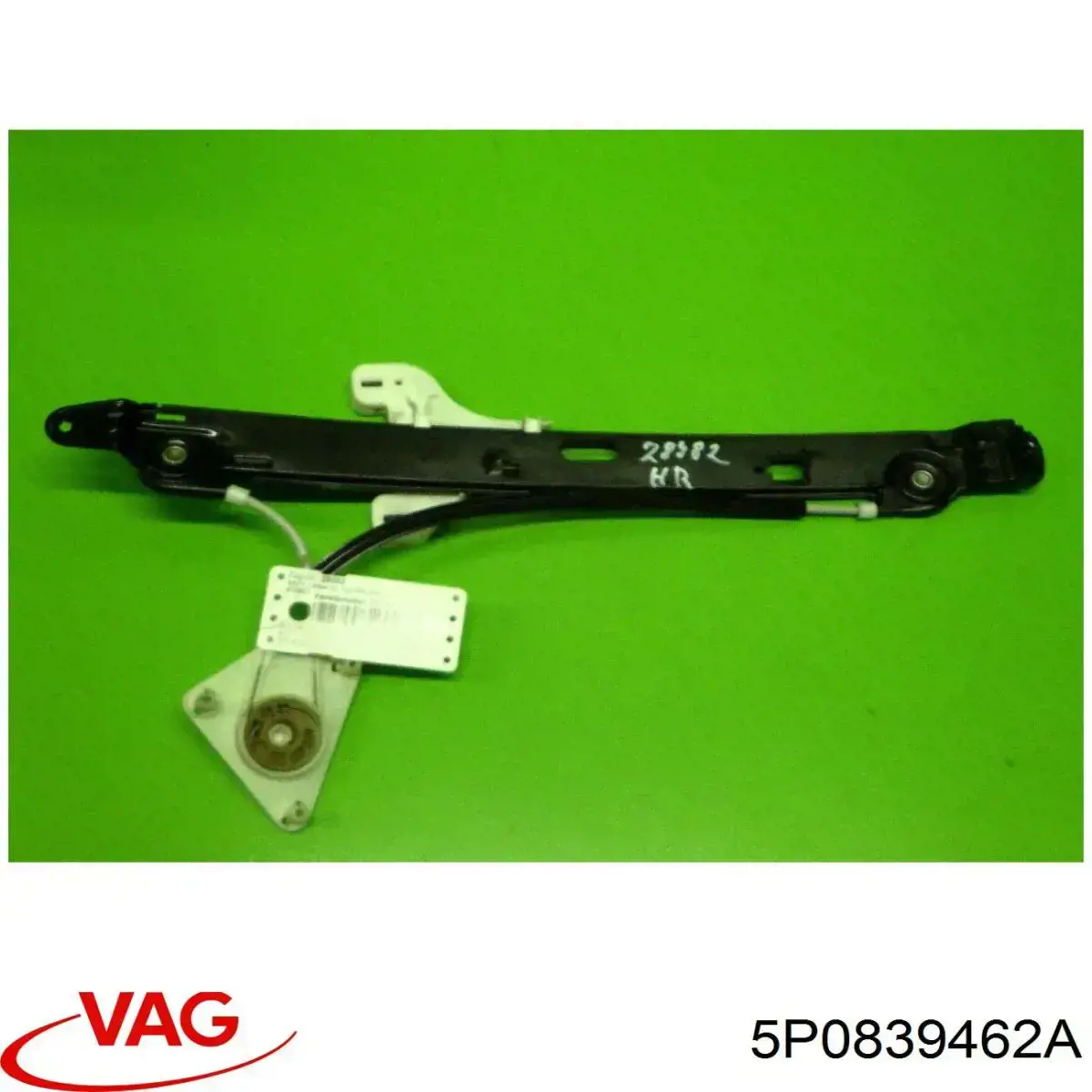 5P0839462A VAG Mechanizm podnoszenia szyby drzwi tylnych prawych