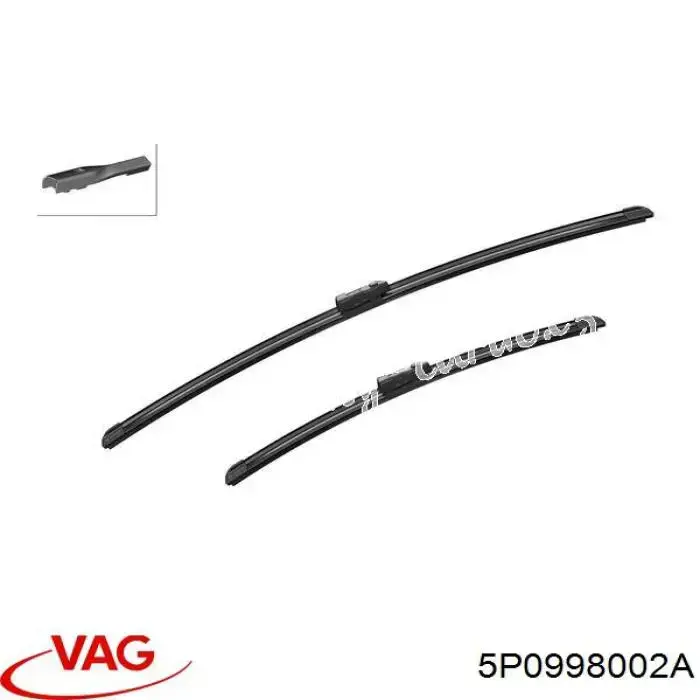 Pióro wycieraczki szyby przedniej kierowcy VAG 5P0998002A cena, od 44,85 USD