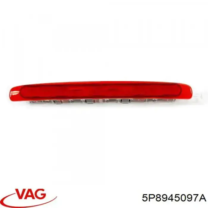 Lampa stop tylna dodatkowa VAG 5P8945097A cena, od 83,79 USD
