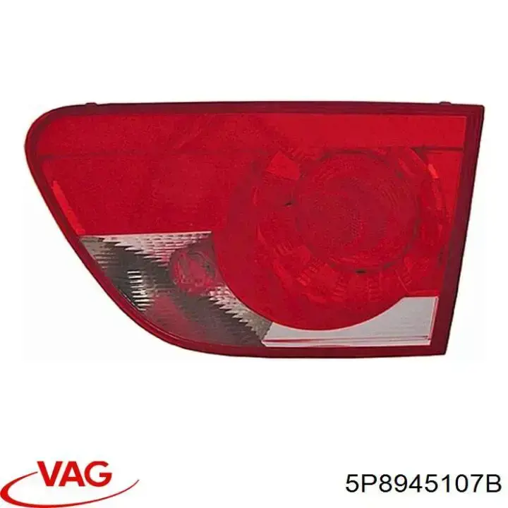 Do koszyka 5P8945093 VAG Lampa zespolona tylna lewa wewnętrzna