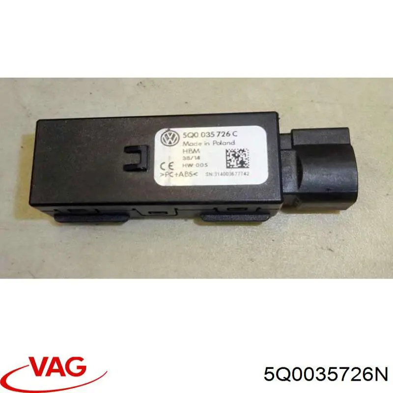  VAG 5Q0035726N cena, od 15,69 USD