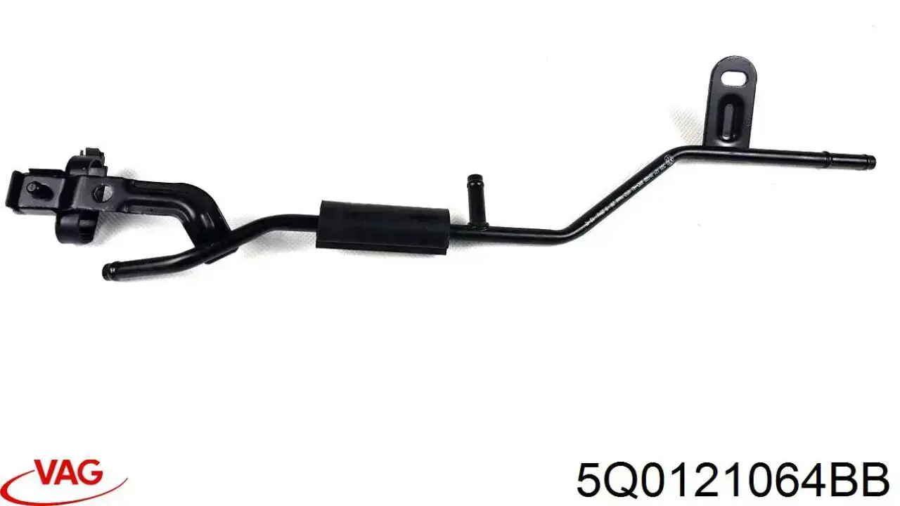 5Q0121064BB VAG Przewód (króciec) układu chłodzenia