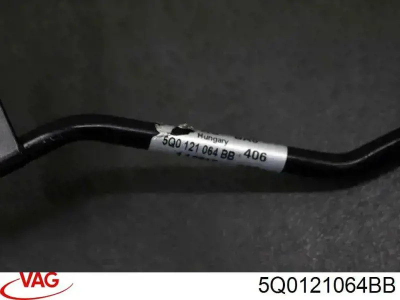 Przewód (króciec) układu chłodzenia VAG 5Q0121064BB cena, od 33,06 USD