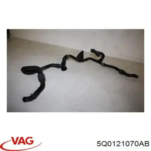5Q0121070AB VAG Przewód (króciec) układu chłodzenia