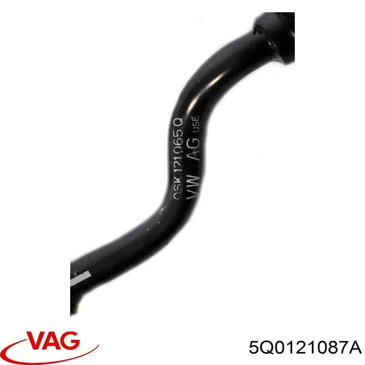 Kołnierz układu chłodzenia (trójnik) 5Q0121087A VAG