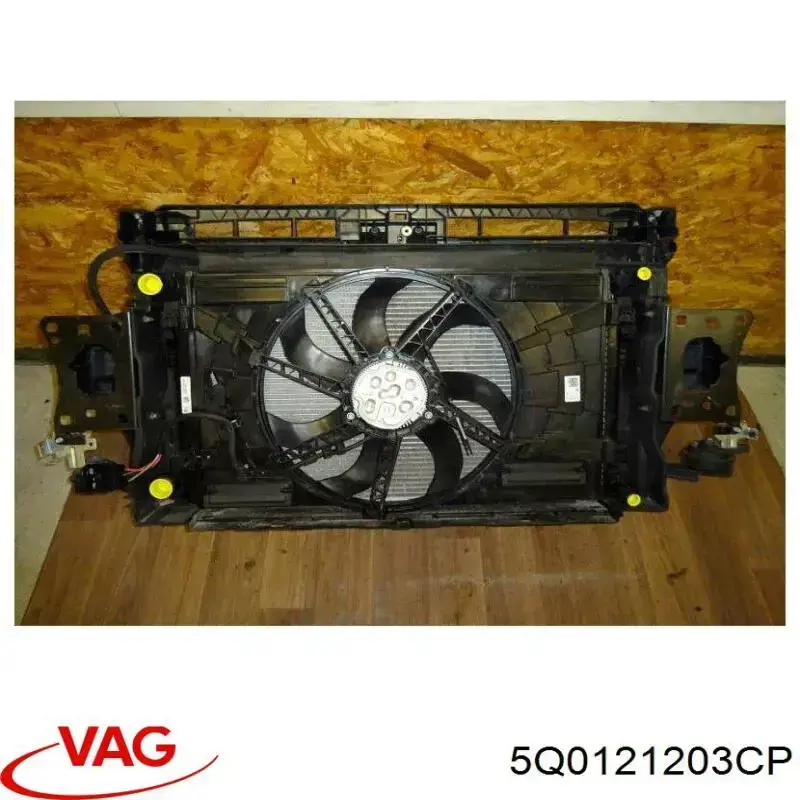 Wentylator elektryczny układu chłodzenia kompletny (silnik+wirnik) VAG 5Q0121203CP cena, od 228,60 USD