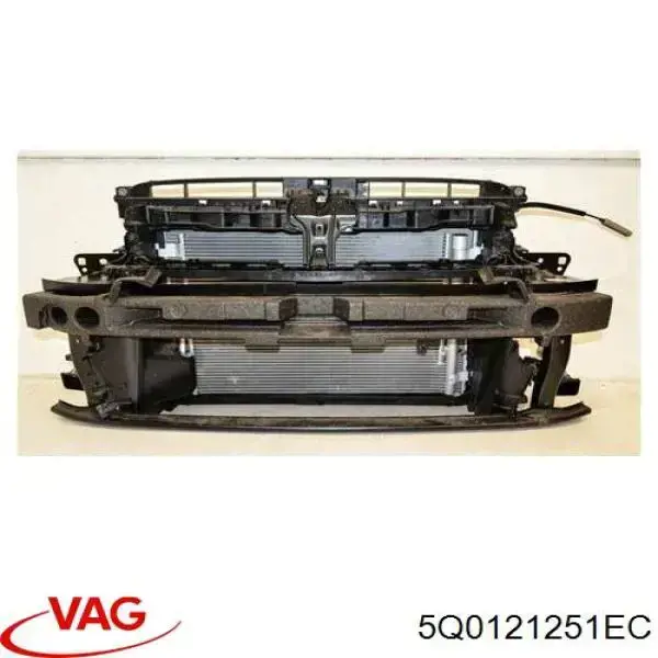 Chłodnica silnika VAG 5Q0121251EC cena, od 120,10 USD