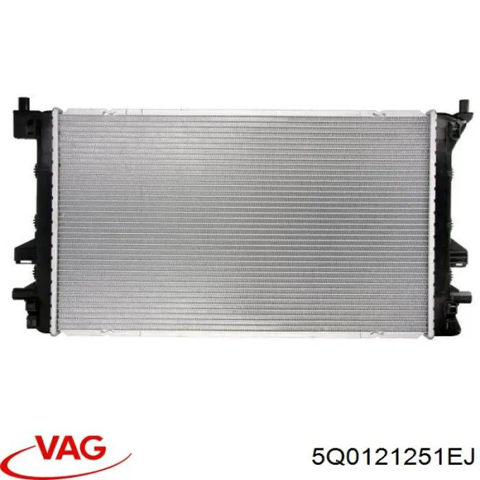 Chłodnica silnika dodatkowa VAG 5Q0121251EJ cena, od 98,41 USD