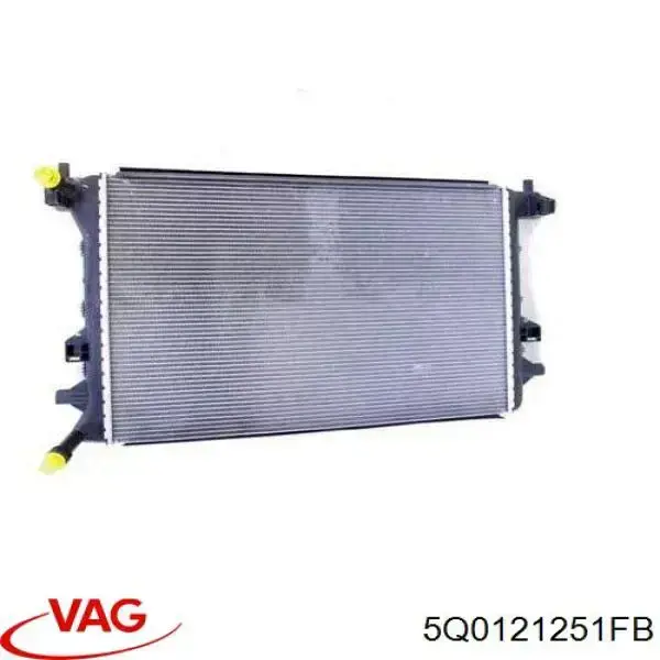 5Q0121251FB VAG Chłodnica silnika