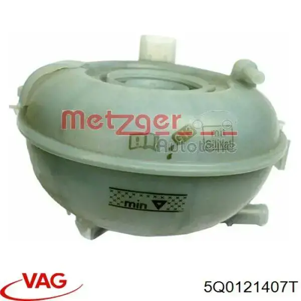 Do koszyka 5Q0121407T VAG Zbiorniczek wyrównawczy układu chłodzenia