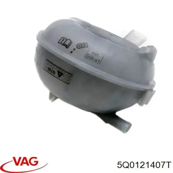 Zbiorniczek wyrównawczy układu chłodzenia VAG 5Q0121407T cena, od 64,76 USD