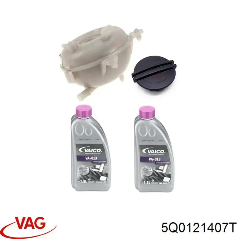 5Q0121407T VAG Zbiorniczek wyrównawczy układu chłodzenia