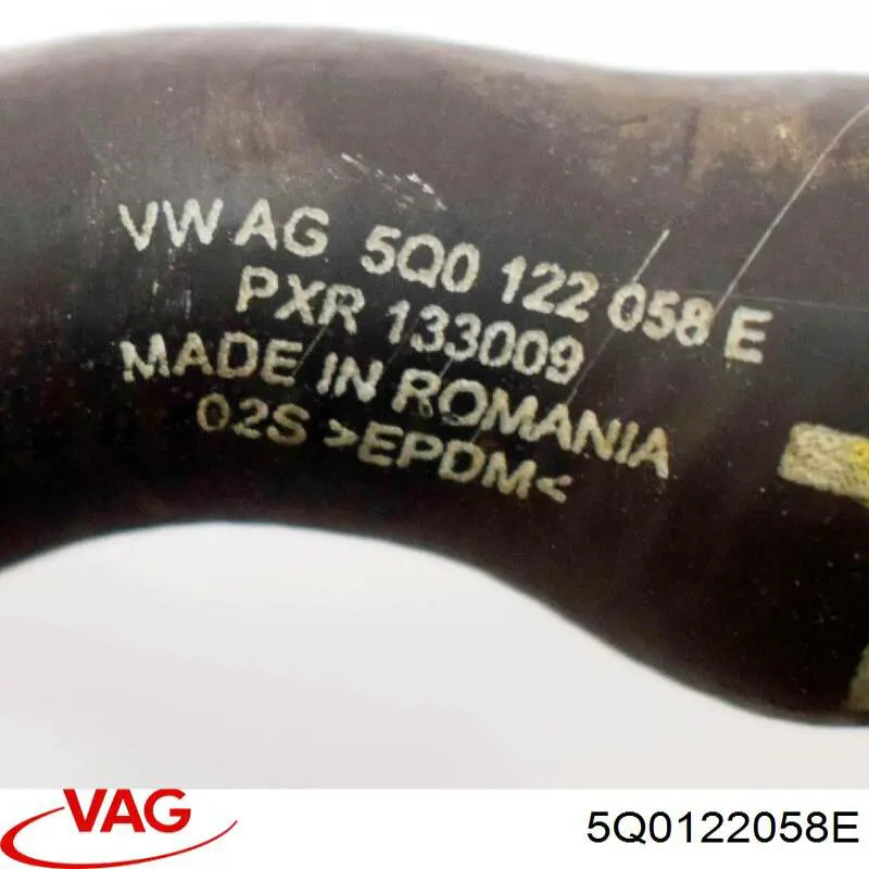Do koszyka 5Q0122058E VAG Przewód (króciec) układu chłodzenia