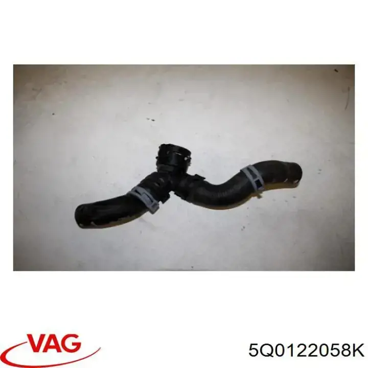 Przewód (króciec) układu chłodzenia VAG 5QN122058 cena, od 15,69 USD