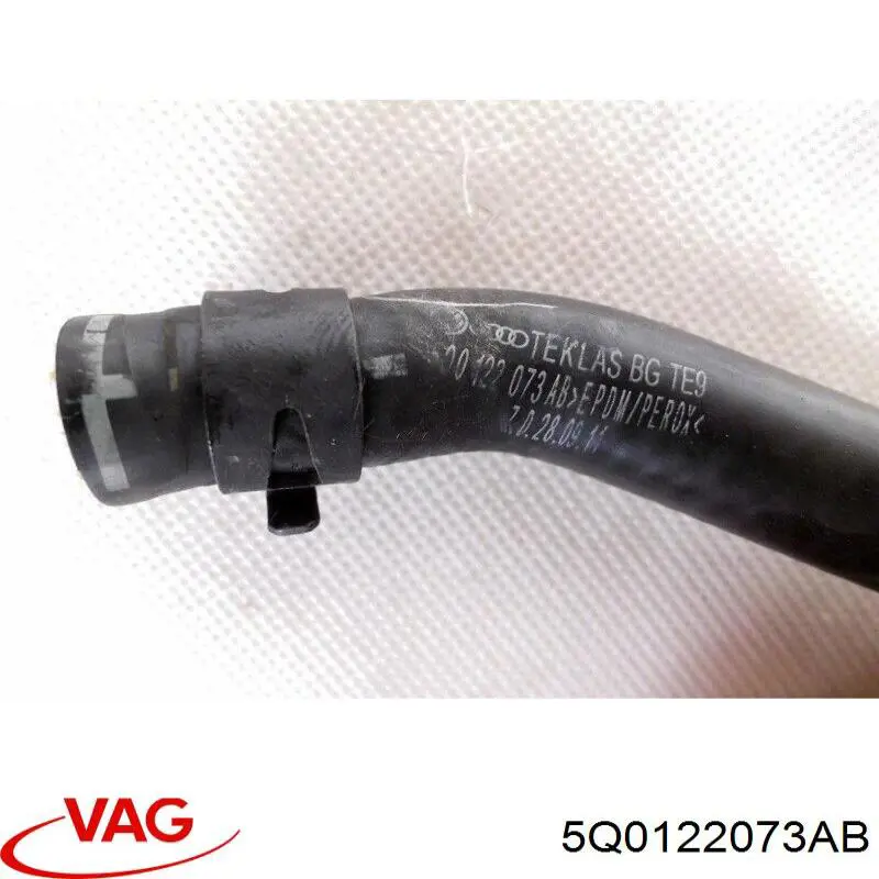 Przewód (króciec) układu chłodzenia VAG 5Q0122073AB cena, od 7,84 USD