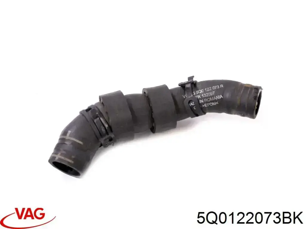 Do koszyka 5Q0122073BK VAG Przewód (króciec) układu chłodzenia