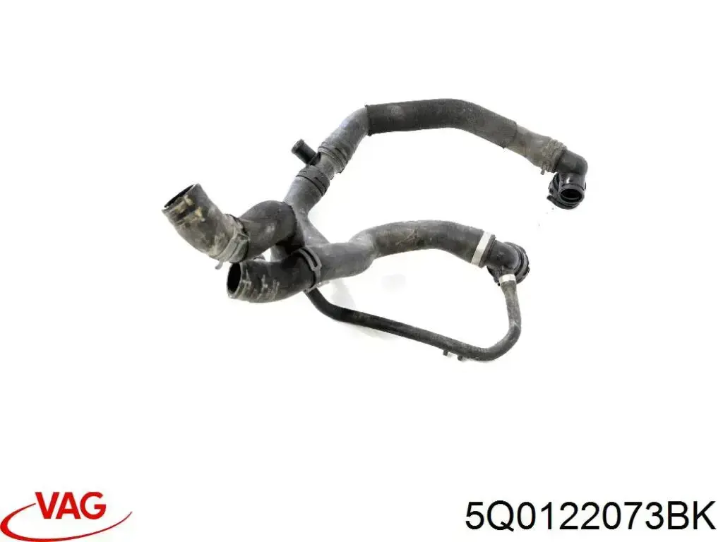 Przewód (króciec) układu chłodzenia 5Q0122073BK VAG