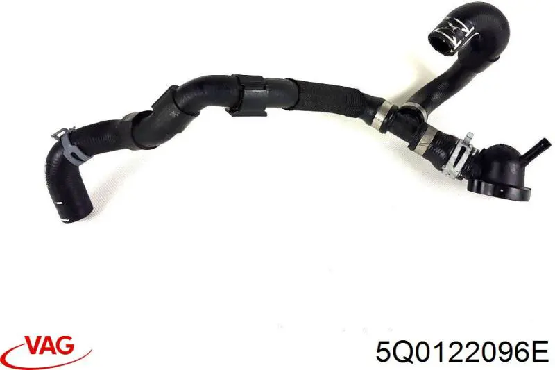 Przewód (króciec) chłodnicy górny VAG 5Q0122096E cena, od 7,28 USD