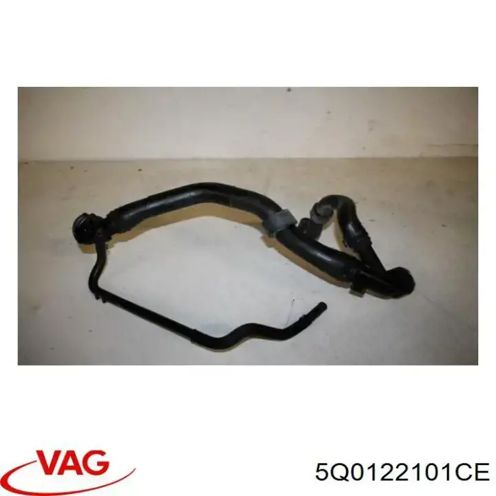 Przewód (króciec) chłodnicy górny VAG 5Q0122101CE cena, od 69,50 USD