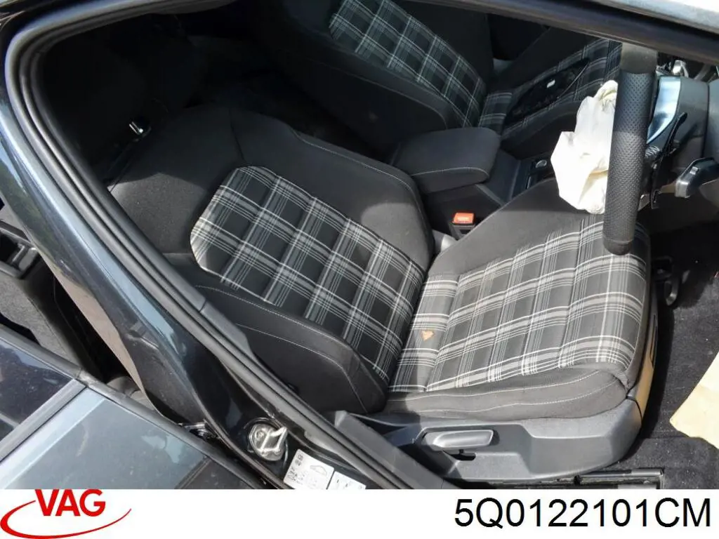 5Q0122101CM VAG Przewód (króciec) chłodnicy górny