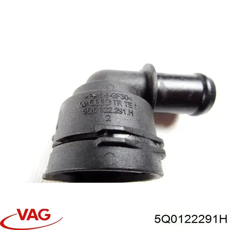 Kołnierz układu chłodzenia (trójnik) Vika 11221775101 cena, od 5,07 USD