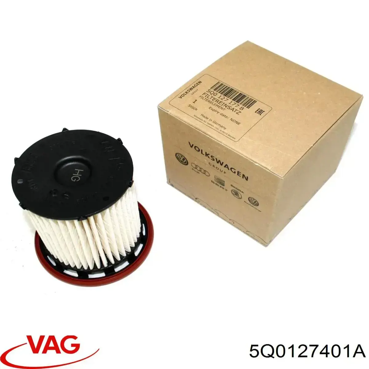 Do koszyka 5Q0127401A VAG Filtr paliwa