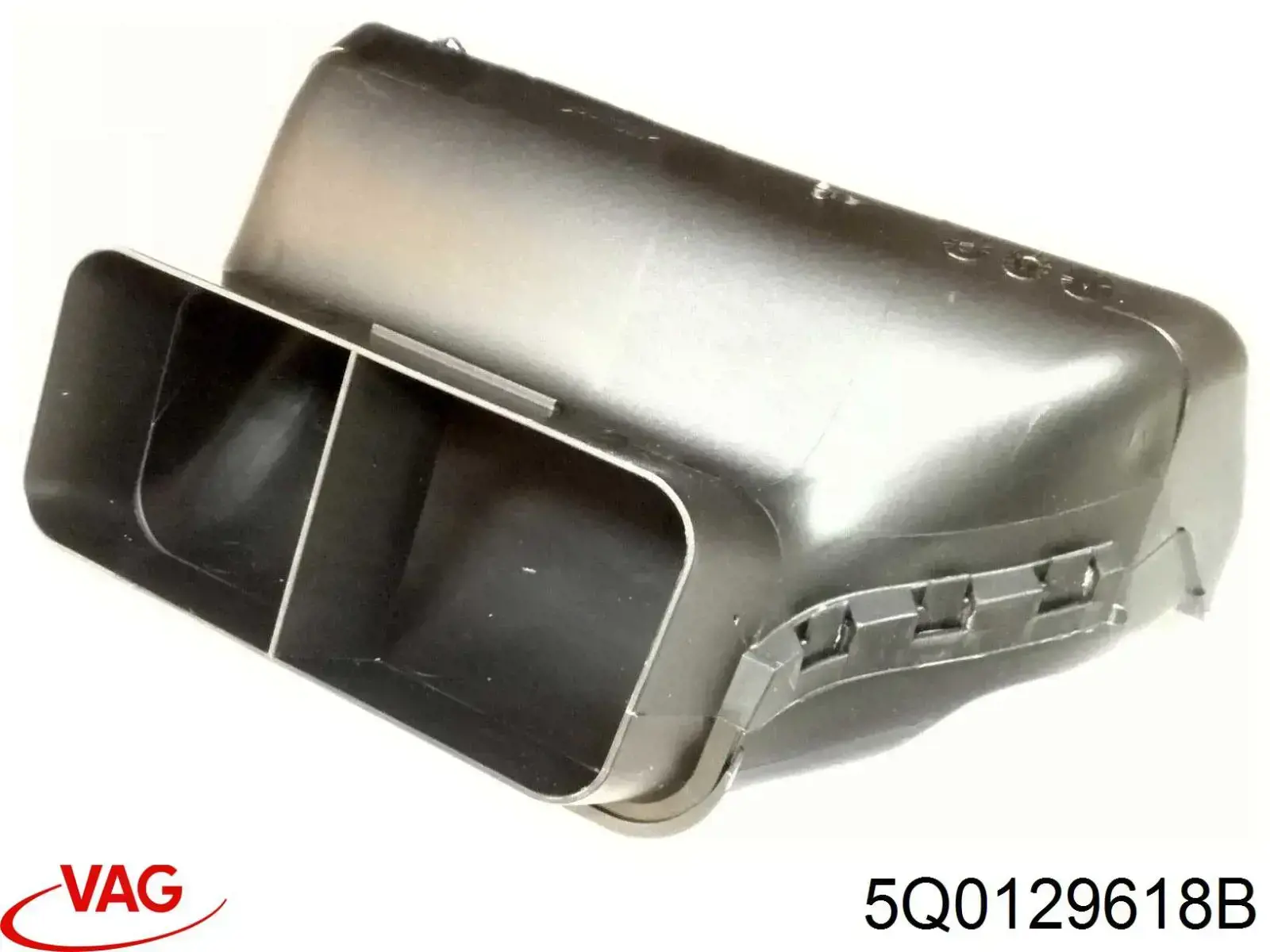 Do koszyka 5Q0129618B VAG Króciec powietrza, wlot filtra powietrznego