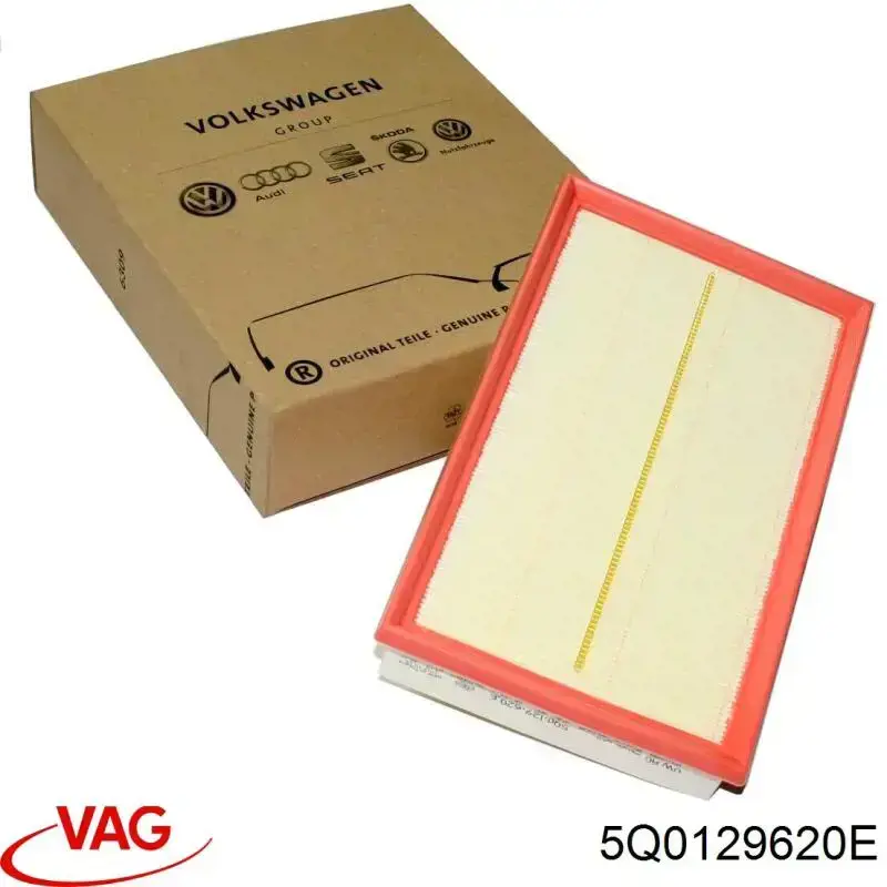 Filtr powietrza VAG 5Q0129620E cena, od 11,37 USD
