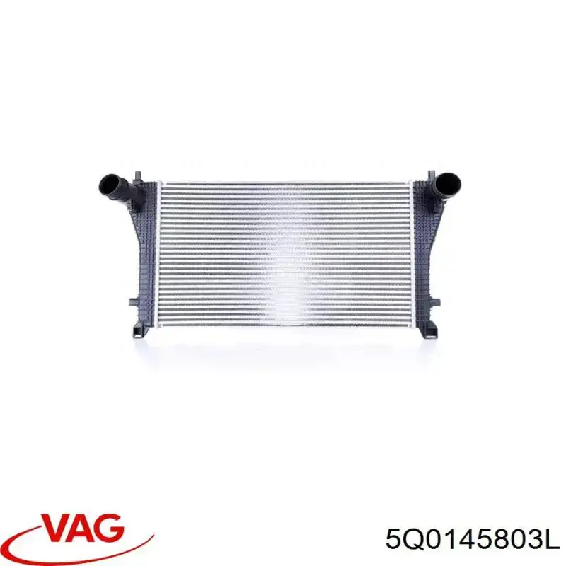 Do koszyka 5Q0145803L VAG Chłodnica intercoolera