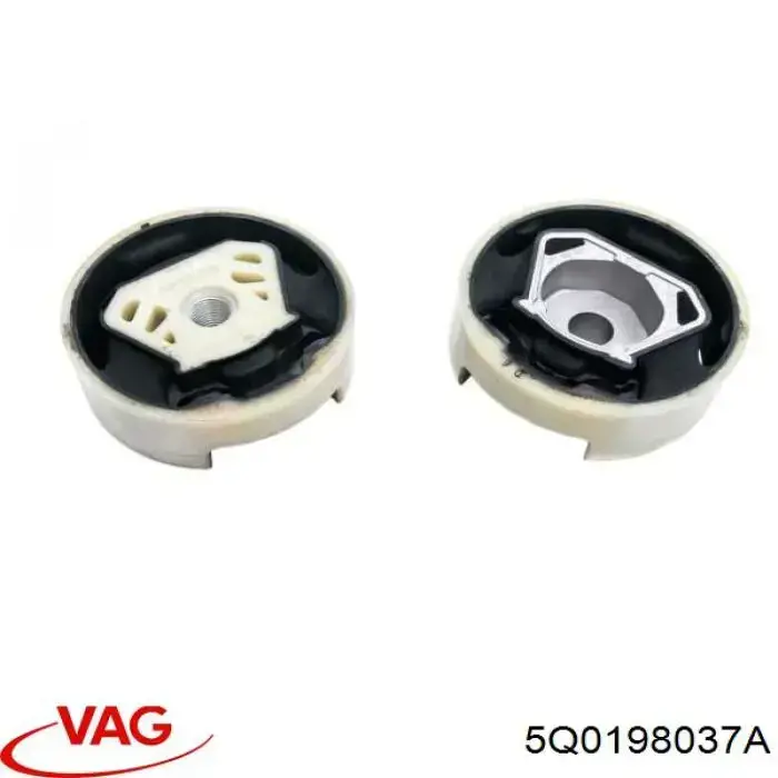 Do koszyka 5Q0198037A VAG Tuleja (poduszka) przedniej belki