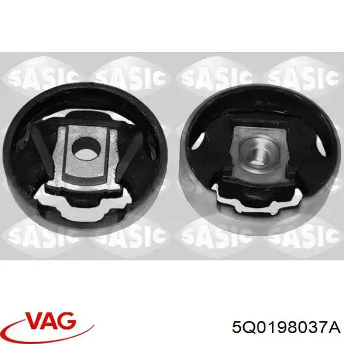 Tuleja (poduszka) przedniej belki VAG 5Q0198037A cena, od 36,89 USD