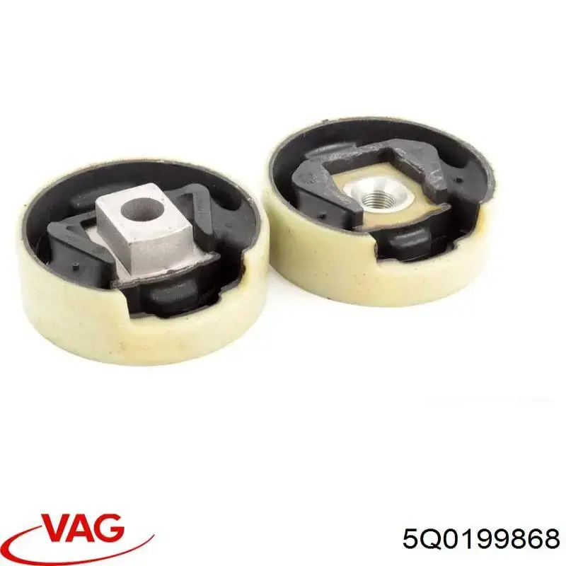 5Q0199868 VAG Tuleja (poduszka) przedniej belki