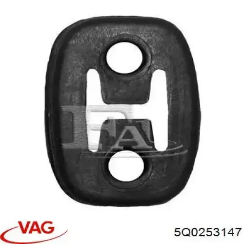 Poduszka mocowania tłumika VAG 5Q0253147 cena, od 5,35 USD
