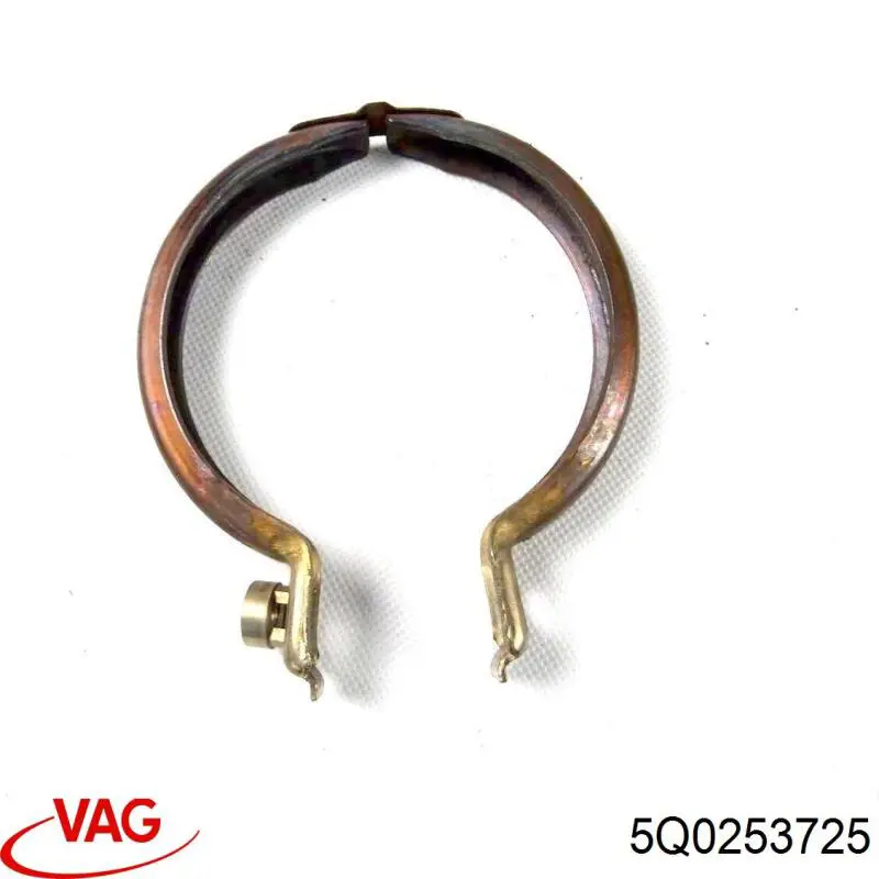 5Q0253725 VAG Wspornik (uchwyt) tłumika przedni