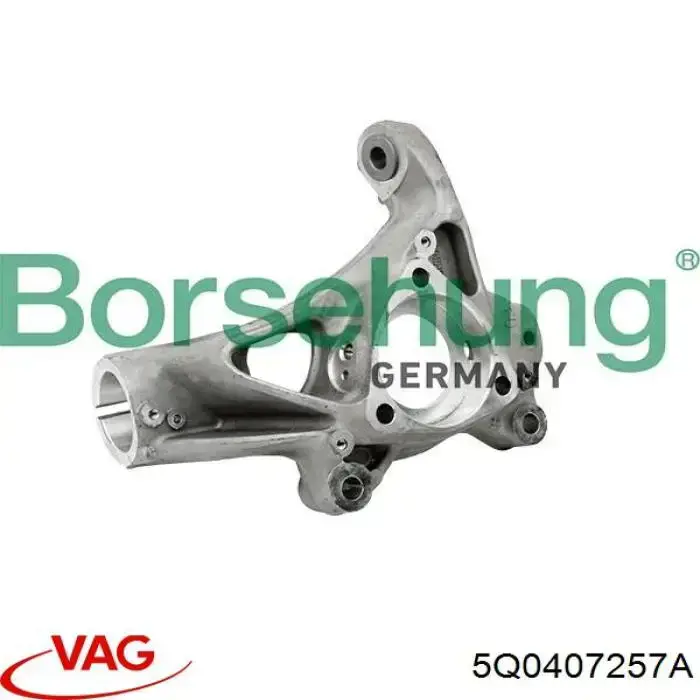 5Q0407257A VAG Czop (zwrotnica) przedni lewy