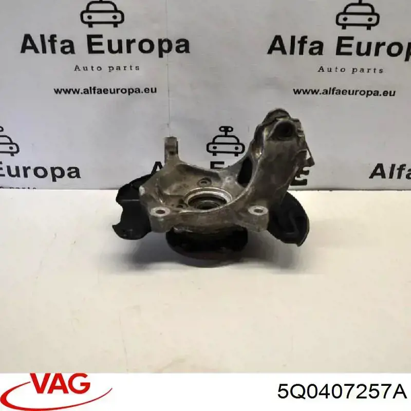 Do koszyka 5Q0407257A VAG Czop (zwrotnica) przedni lewy