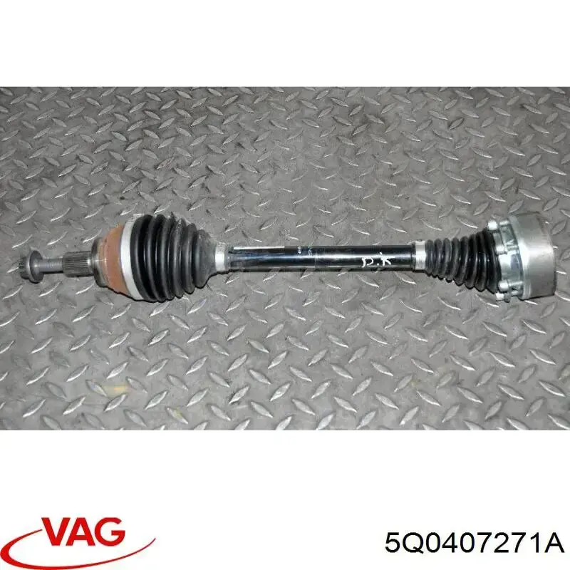 Półoś napędowa przednia lewa VAG 5Q0407271A cena, od 76,62 USD