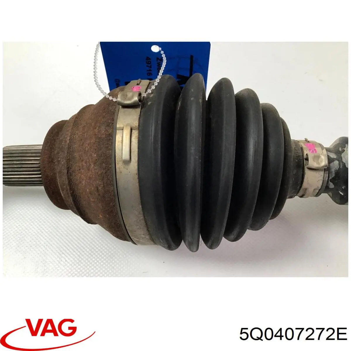 Półoś napędowa przednia prawa VAG 5Q0407272E cena, od 189,18 USD