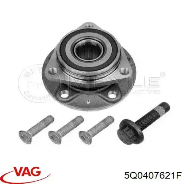 5Q0407621F VAG Piasta przednia