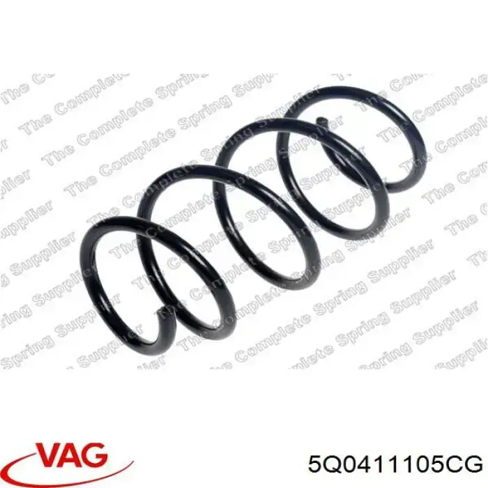 Sprężyna przednia VAG 5Q0411105CG cena, od 22,04 USD